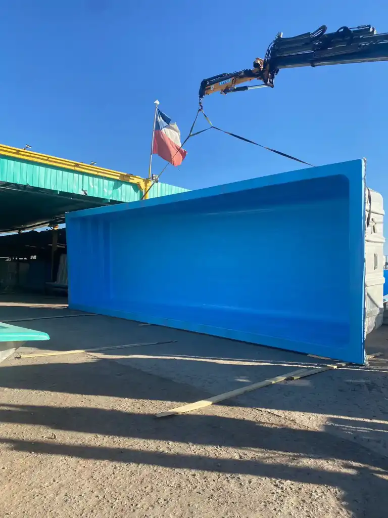 Piscina Rectangular 11,00x3,60mts Prof 1,20-2,00mts