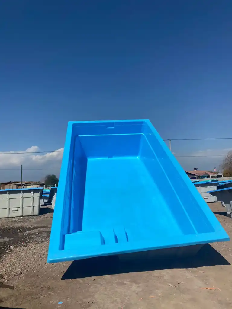 Piscina Rectangular 6,40x3,40mts Prof. 1,10-1,70mts