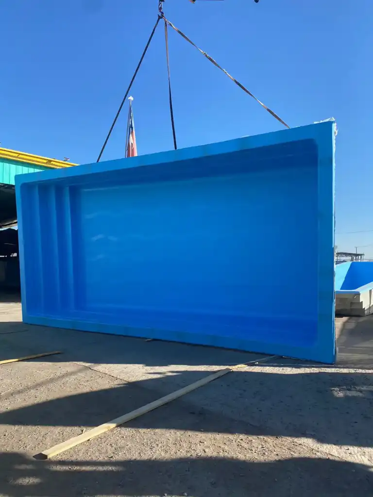 Piscina Rectangular 8,00x4,00mts Prof 1,00-1,80mts