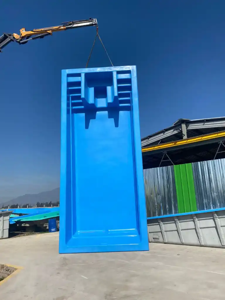 Piscina Rectangular 7,50x3,30mts Prof. 1,10-1,70mts